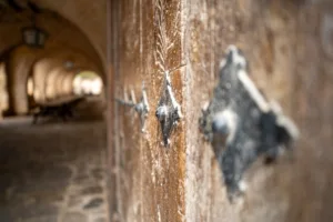 puerta con gran desenfoque